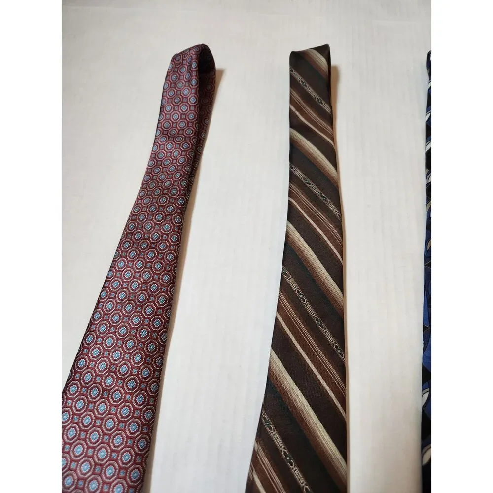 Men’s Polyester Tie Bundle (5) – Includes Vintage Wembley